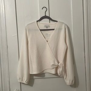 Madewell blouse in pearl ivory color. New with tags